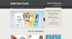 Desktop Screenshot of hotel-keycards.com